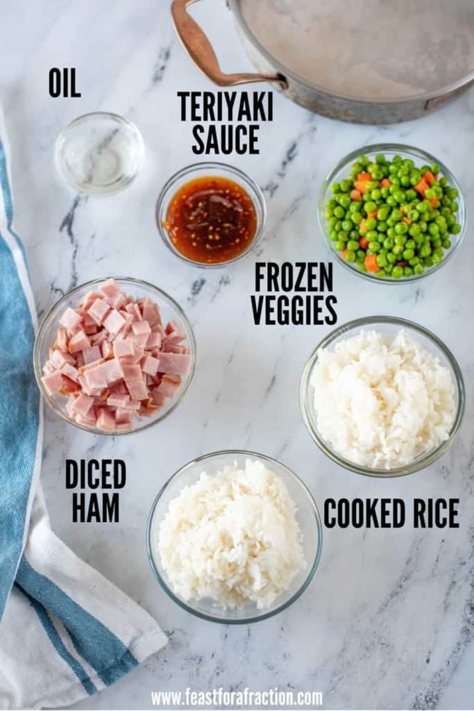 teriyaki ham stir fry ingredients