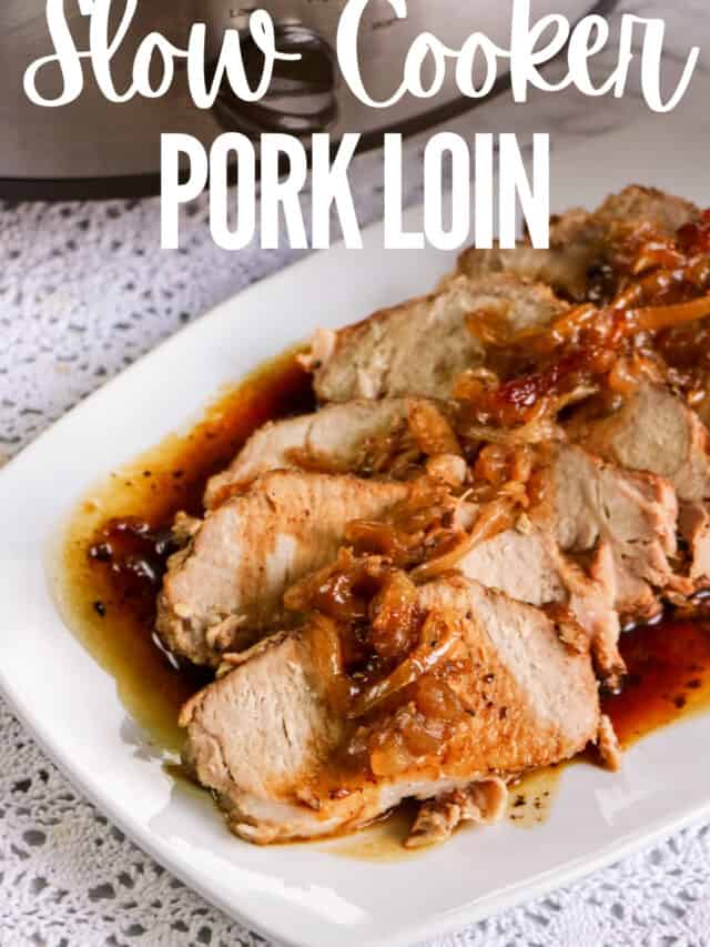 Easy Slow Cooker Pork Loin