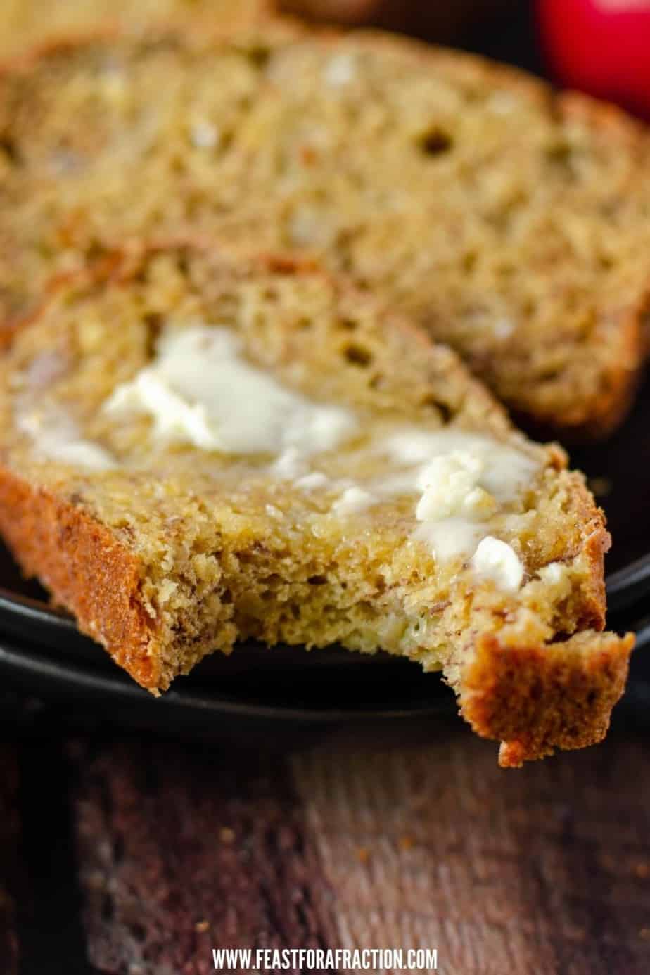 Applesauce Banana Bread Feast for a Fraction