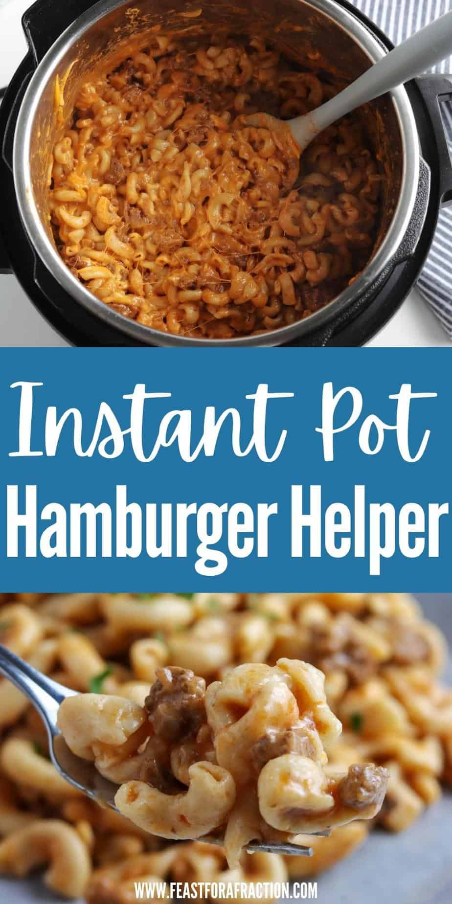 Instant Pot Hamburger Helper Feast for a Fraction