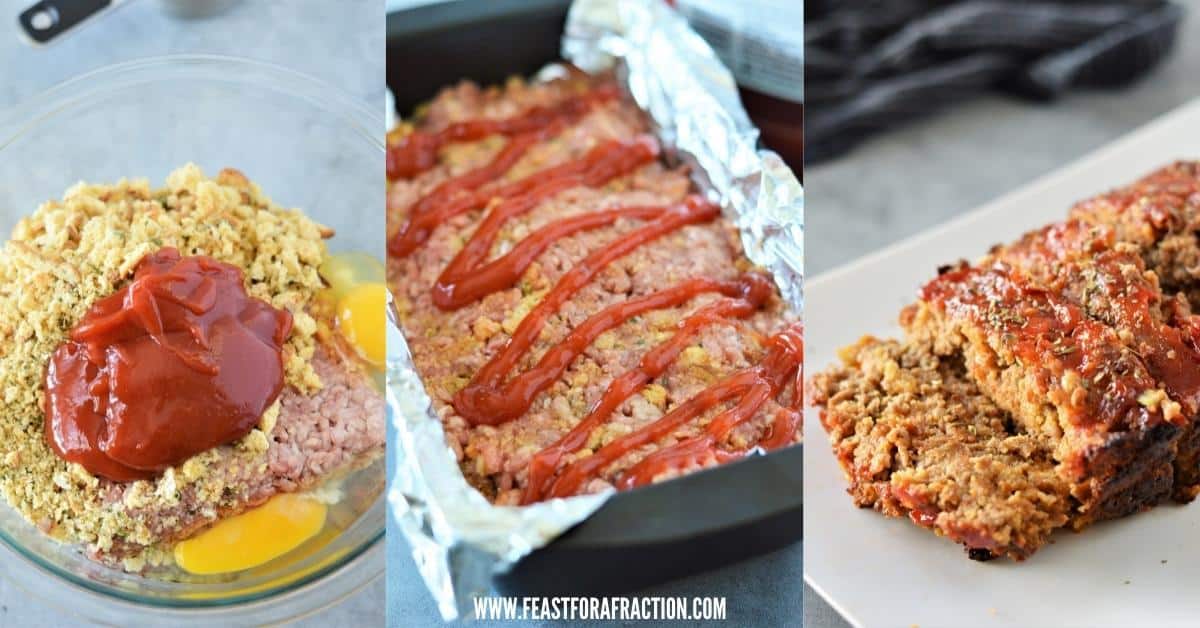 Stuffing Meatloaf (easy, 4Ingredient Recipe) Feast for a Fraction