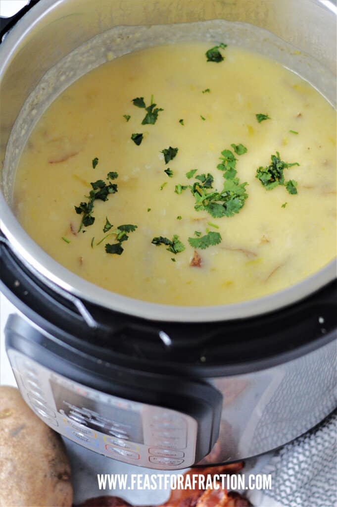 potato soup in instant pot