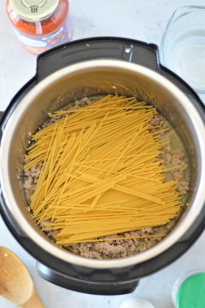 noodles in instant pot for spaghetti
