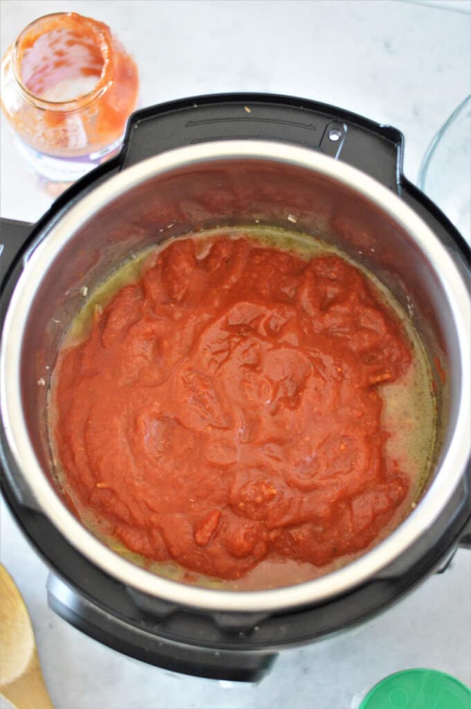 marinara sauce in instant pot for spaghetti